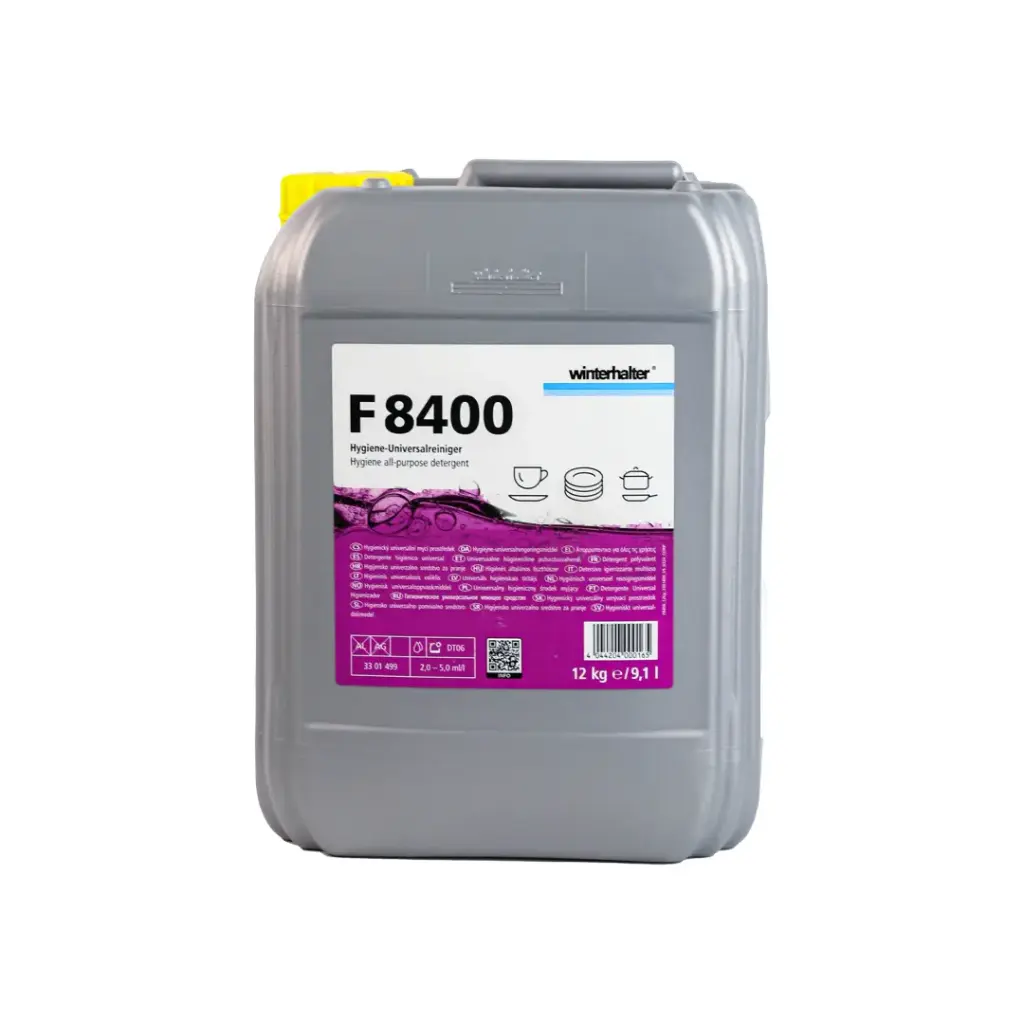 WINTERHALTER F8400 DETERGENTE UNIVERSAL PARA LAVALOZA DE 9.1 LITROS